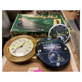 Clocks, golf caddy mat