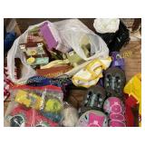 5 pairs of girls shoes , miscellaneous