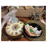 Clock, Wall Decor Hangings