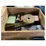 Socket Set, wrenches, wooden crate