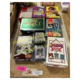 Boxes of Assorted Sports Cards