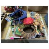 Nascar collectibles, comic books, doll, misc