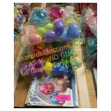 Easter eggs, coloring kits and giant eggs