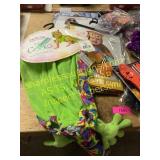 Halloween decorations and costumes