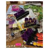 Halloween decorations and costumes