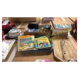 Vintage books, music books, etc.