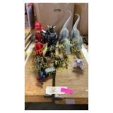 Assorted toy figures