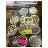 Pint Mason Jars, missing 2