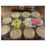 Mason Pint jars, one missing