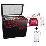 Arctic King Black Chest Freezer 7 cu ft