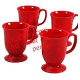 Pioneer Woman red mugs