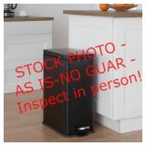 Mainstays 30 L Rectangle pedal bin