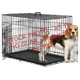 Vibrant Life, Double-Door Folding Dog Crate with