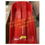 Slippery Racer Sled , Red