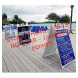 Signicade Plasticade Folding Sign