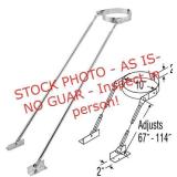 6" triple wall all fuel extended roof bracket