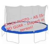 Jumpking  blue safety pad for 6 poles 8" wide