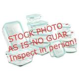 Glasslock 12 piece set - taper oven safe