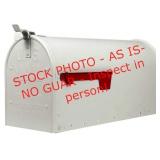 Gibraltar Galvanized post mount mailbox