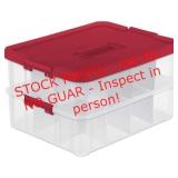 Sterilite Stack and Carry Ornament Holder