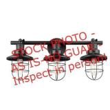 Globe Electric 25 in. 5-Piece Bath  Matte Black