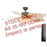 Hampton Bay 56" ceiling fan with light