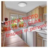 Hampton Bay Dimmable 20 in. Round White LED F