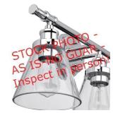 Globe Electric Parker 3-Light Chrome Vanity L