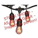 Hampton Bay 12-Light 24 ft. Black Commercial