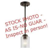 KICHLER Winslow 1-Light Olde Bronze Mini Pendant