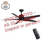 Hampton Bay Mena 54 in. White Color Changing