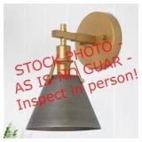 LNC Modern Vintage Gold Bell Wall Sconce, A