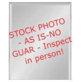 Kate and Laurel Medium Rectangle Silver Beveled