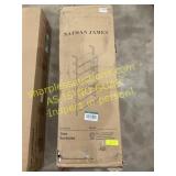 Nathan James Theo 85 in. Matte Black Reclaimed