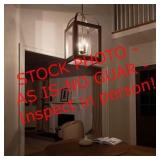 KICHLER Vath 4-Light Black/Natural Brass Foyer