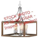 Hampton Bay Boswell Quarter 5-Light Galvanized