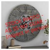 FirsTime & Co. 27 in Gray Shiplap Gears F