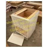 White kitchen cabinet