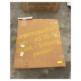 Alaterre Furniture Medium Rectangle Brown Mirror