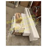 Pallet of flooring and tile
