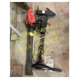 Leaf blower, 12 volt boat motor