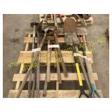 Pallet of Garden Tools