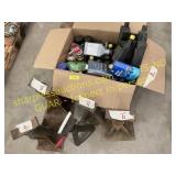 Floor Jacks, Oil, Thinner, Misc