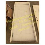 Entry door with frame