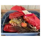 Japanese Doll, Lights, Tote of Decor,