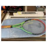 Tennis Racket, Screwdrivers, Glassware, misc
