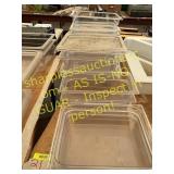 Assorted Plastic Tubs