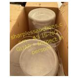 Plastic Measuring Containers, Assorted Size
