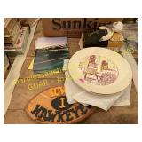 Hawkeye Hats, Signs, Misc