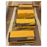 4 Boxes of Dewalt Power Studs